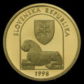 5000 Sk/1998 - Spišský hrad - Svetové dedičstvo UNESCO reverz