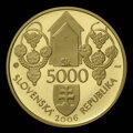 5000 Sk 2006 - Mojmír II. - 1100. výročie úmrtia veľkomoravského panovníka