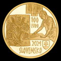 100 EURO/2024 - Nehmotné kultúrne dedičstvo SR - Modrotlač