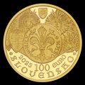 100 EURO/2025 - Zavedenie zlatej mince – florénu v Uhorsku – 700. výročie