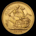 AUSTRALIA - Edward VII. - Sovereign 1908 M