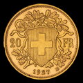 Švajčiarsko - 20 francs 1927 B