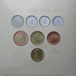 Numismatics - Czech coin sets 