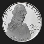200 Sk/1996 - Móric Beňovský  - 250. výročie narodenia 