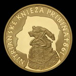100 Euro/2011 - Prince Pribina – 1150th anniversary of the death