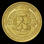 100 Euro/2019 - Mojmír I, ruler of Great Moravia