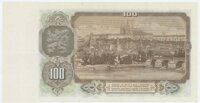 100 Kčs/1953 séria HT, perforovaná 100 Kčs/1953 séria HT, perforovaná