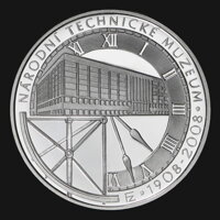 200 Kč/2008 - Národné technické múzeum - 100. výročie založenia