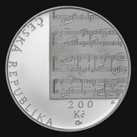 200 Kč/2010 - Gustav Mahler - 150. výročie narodenia