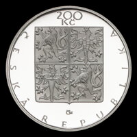 Averz mince - 200 Kč/1998 - František Palacký - 200. výročie narodenia