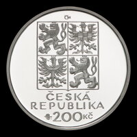 Averz mince - 200 Kč/1999 - Ondřej Sekora - 100. výročie narodenia
