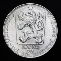 100 Kčs/1988 - Svetová výstava poštových známok 100 Kčs/1988 - Svetová výstava poštových známok