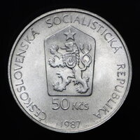 50 Kčs/1987 - Kôň Převalský - zachovanie chovu