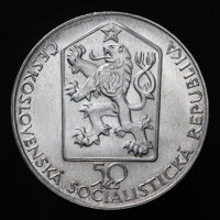 50 Kčs/1989 - Železnice Břeclav - Brno - 150. výročie zahájenia žel. dopravy 50 Kčs/1989 - Železnice Břeclav - Brno - 150. výročie zahájenia žel. dopravy