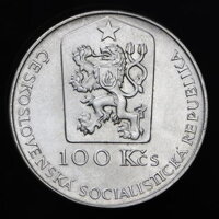 100 Kčs/1990 - Jan Kupecký - 250. výročie úmrtia