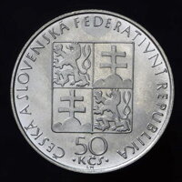 50 Kčs/1990 - Anežka Česká