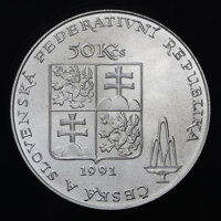 50 Kčs/1991 - Karlove Vary