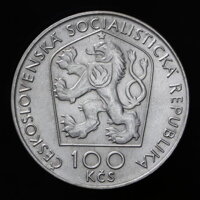 100 Kčs/1976 - Janko Kráľ - 100. výročie úmrtia
