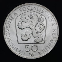 50 Kčs/1972 - J. V. Myslbek - 50. výročie úmrtia