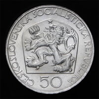 50 Kčs/1973 - Josef Jungmann - 200. výročie narodenia
