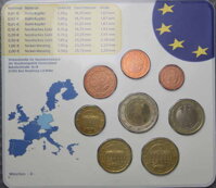 NEMECKO - Sada euromincí 2003 D - München