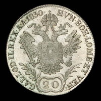 FRANTIŠEK I. - 20 grajciar 1830 C FRANTIŠEK I. - 20 grajciar 1830 C