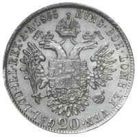 FRANZ JOSEPH I. - 20 kreuzer 1855 C