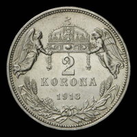 FRANTIŠEK JOZEF I. - 2 Koruna 1913 KB FRANTIŠEK JOZEF I. - 2 Koruna 1913 KB