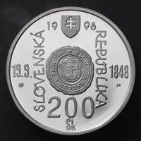 200 Sk/1998 - Vznik SNR a vypuknutia Slovenského povstania 1848/49 - 150. výročie