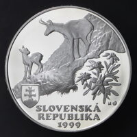 Averz mince 500 Sk/1999 - Tatranský národný park - 50. výročie založenia