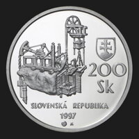 200 Sk/1997 - Banská Štiavnica a technické pamiatky jej okolia - Svetové dedičstvo UNESCO 200 Sk/1997 - Banská Štiavnica a technické pamiatky jej okolia - Svetové dedičstvo UNESCO