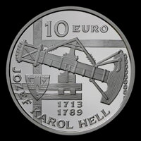 10 EURO/2013 - Jozef Karol Hell – 300th anniversary of the birth