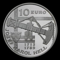 10 EURO/2013 - Jozef Karol Hell – 300th anniversary of the birth 10 EURO/2013 - Jozef Karol Hell – 300th anniversary of the birth