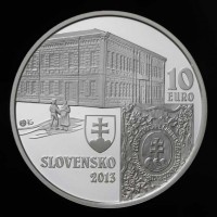 Averz - 10 EURO/2013 - Matica slovenská - 150. výročie