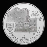 20 EURO/2016 - Banská Bystrica Heritage Site - silver collector coin
