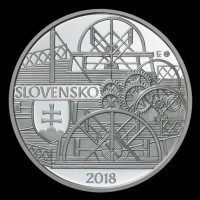 Obverse 200th anniversary of the first time a steamer sailed on the Danube River in Bratislava