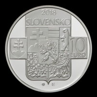 Obverse 10 EURO/2018 - 100th anniversary of the establishment of the Czechoslovak Republic Obverse 10 EURO/2018 - 100th anniversary of the establishment of the Czechoslovak Republic