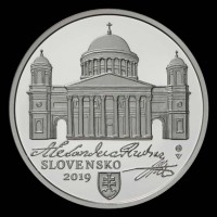 Obverse 10 EURO/2019 - Alexander Rudnay - the 200th anniversary of the appointment as Archbishop of Esztergom Obverse 10 EURO/2019 - Alexander Rudnay - the 200th anniversary of the appointment as Archbishop of Esztergom