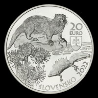 Averz mince - 20 EURO/2022 - Kysuce, chránená krajinná oblasť