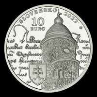 Averz mince - 10 EURO/2022 - Povýšenie Skalice na slobodné kráľovské mesto - 650. výročie