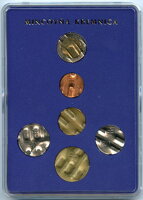 Sada mincí Slovenskej republiky 2008 - Zničené slovenské mince 1993 - 2007 Sada mincí Slovenskej republiky 2008 - Zničené slovenské mince 1993 - 2007