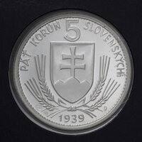 Zadná strana strieborného žetonu Zadná strana strieborného žetonu
