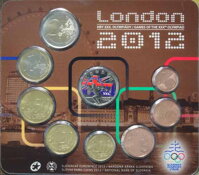 Sada mincí Slovenskej republiky 2012 - Olympijské hry Londýn - BK Sada mincí Slovenskej republiky 2012 - Olympijské hry Londýn - BK