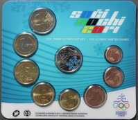 Sada mincí Slovenskej republiky 2014 - XXII. ZOH Soči 2014 Sada mincí Slovenskej republiky 2014 - XXII. ZOH Soči 2014