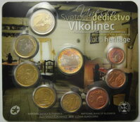 Uloženie euromincí SR 2015 - Vlkolínec, svetové dedičstvo UNESCO Uloženie euromincí SR 2015 - Vlkolínec, svetové dedičstvo UNESCO