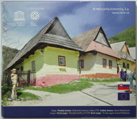 Obal sady mincí SR 2015 - Vlkolínec, svetové dedičstvo UNESCO Obal sady mincí SR 2015 - Vlkolínec, svetové dedičstvo UNESCO
