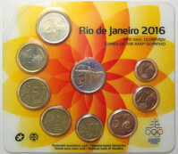 Uloženie euromincí SR 2016 - Rio de Janeiro XXXI. OH