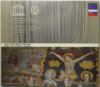 Obal sady euromincí SR 2018 - Drevené chrámy, svetové dedičstvo UNESCO Obal sady euromincí SR 2018 - Drevené chrámy, svetové dedičstvo UNESCO