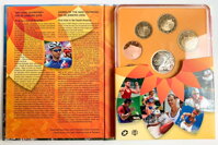 Euromince uložené v plastovej krabičke vložej v kartónovom obale Euromince uložené v plastovej krabičke vložej v kartónovom obale