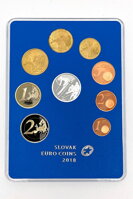 Slovenské euromince v plastovej etui Slovenské euromince v plastovej etui